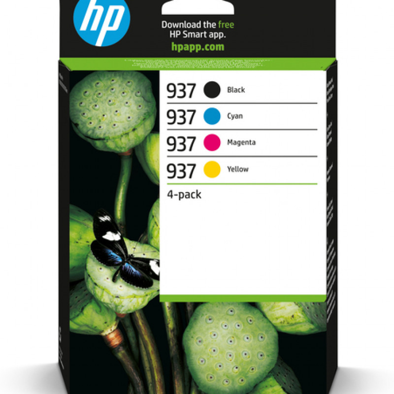 HP+937+Original+Ink+Cartridge+CMYK+4-pack+6C400NE