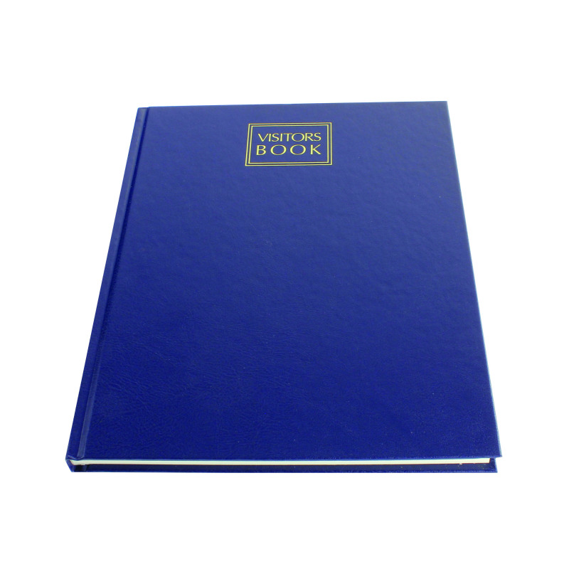Collins+Visitors+Book+Leathergrain+192+Pages+40+825025%2F1