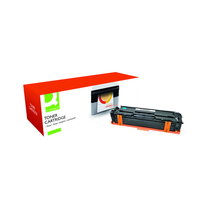Q-Connect+Compatible+Toner+Cartridge+Cyan+For+HP+CF211A+CF211A-COMP