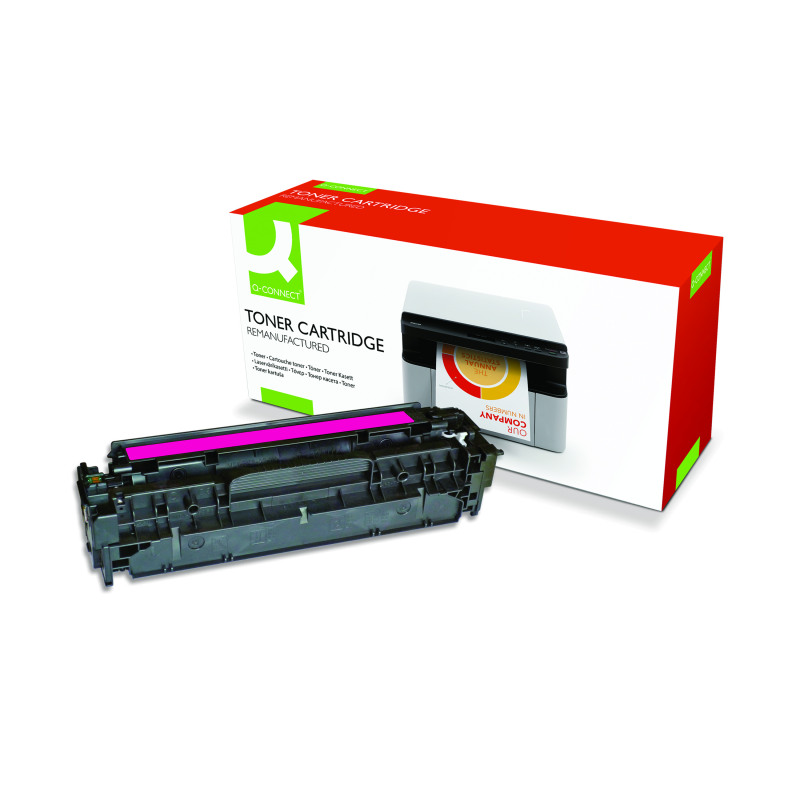 Q-Connect+Compatible+Toner+Cartridge+Magenta+For+HP+CF383A+CF383A-COMP