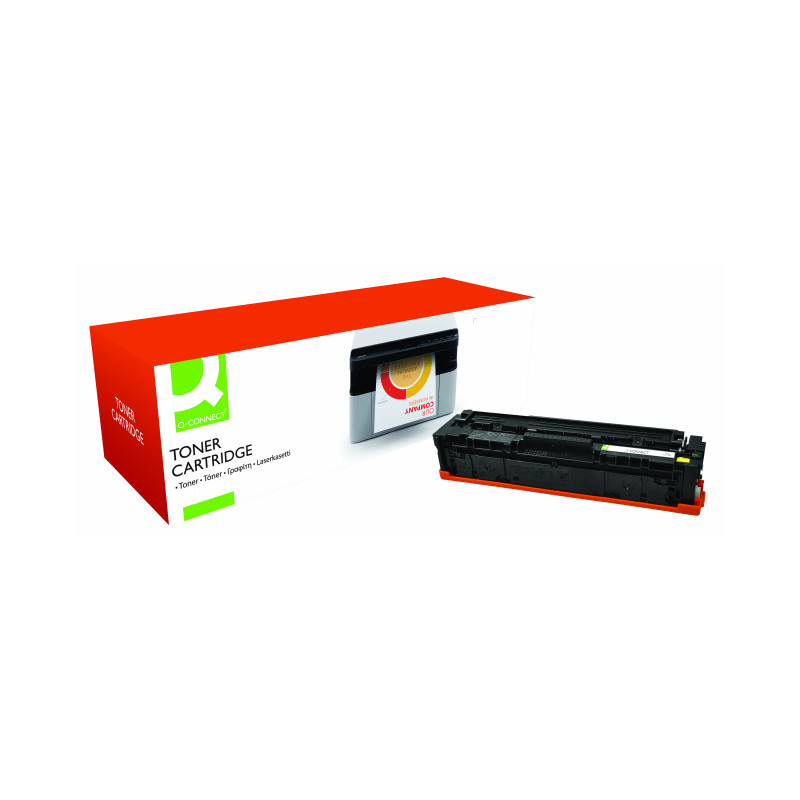 Q-Connect+Compatible+Toner+Cartridge+Yellow+For+HP+CF402A+CF402A-COMP