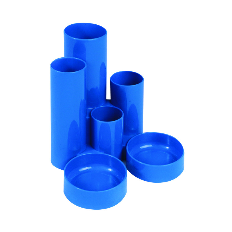 Q-Connect+Desk+Tidy+Blue+MPTUBKPBLU