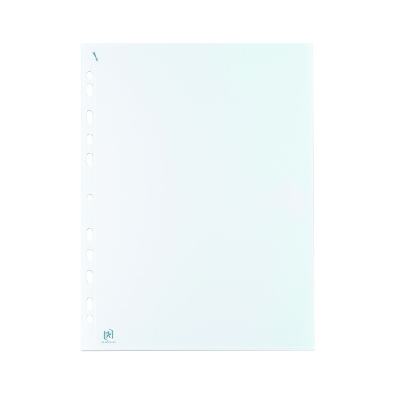 Oxford+Quick+in+Punched+Pockets+A4+Clear+%28Pack+of+100%29+400012939