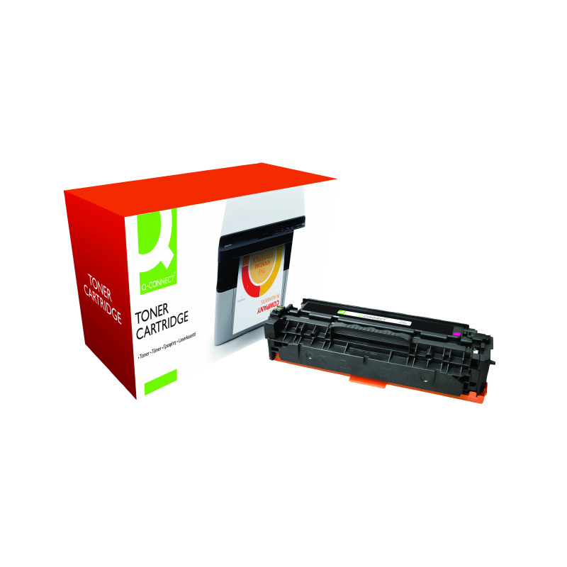Q-Connect+Replacement+Toner+Cartridge+Magenta+Compatible+With+Canon+718M+2660B002AA-COMP