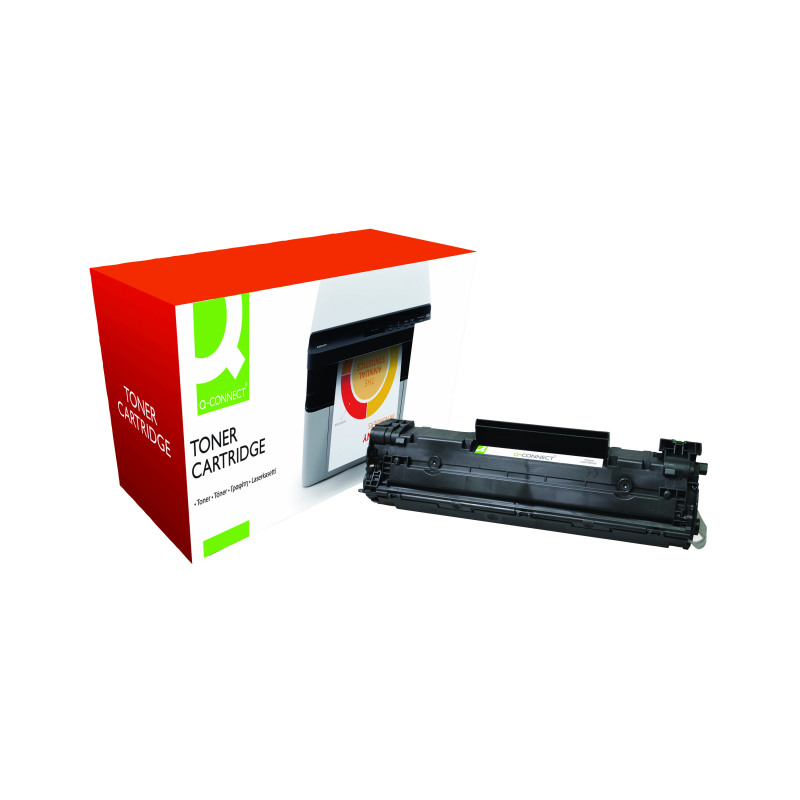 Q-Connect+Compatible+Toner+Cartridge+Black+For+HP+CE278A+CE278A-COMP