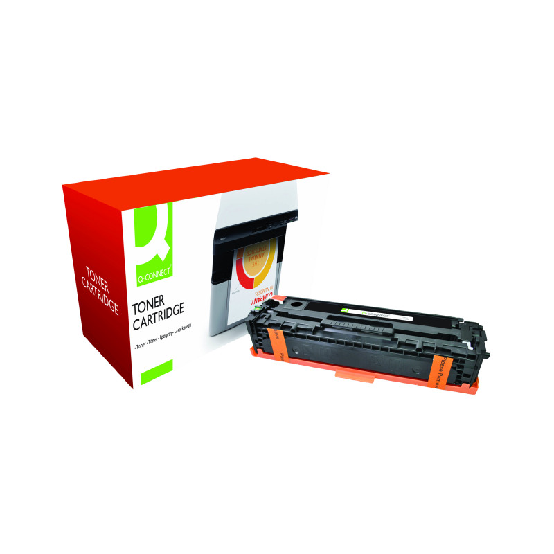 Q-Connect+Compatible+Toner+Cartridge+Black+For+HP+CE320A+CE320A-COMP