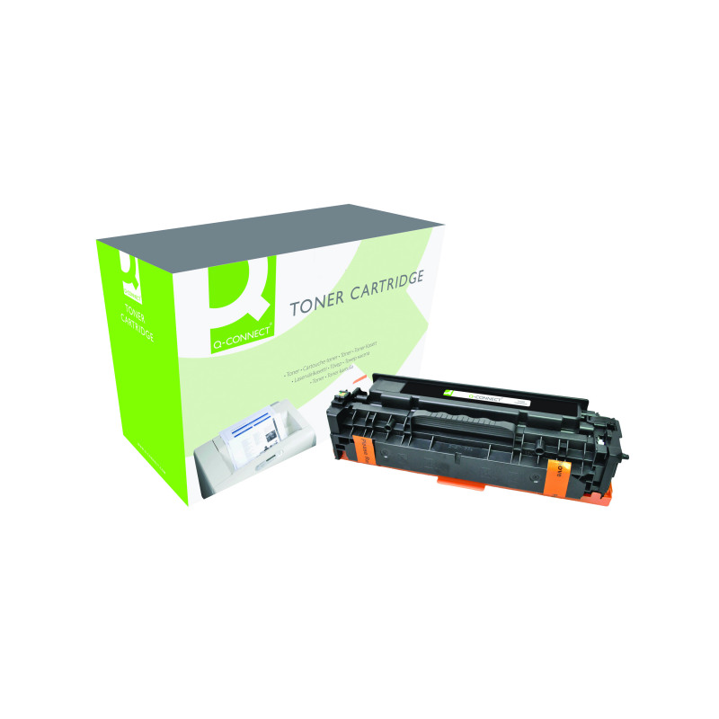 Q-Connect+Compatible+Toner+Cartridge+High+Yield+Black+For+HP+CE410X+CE410X-COMP