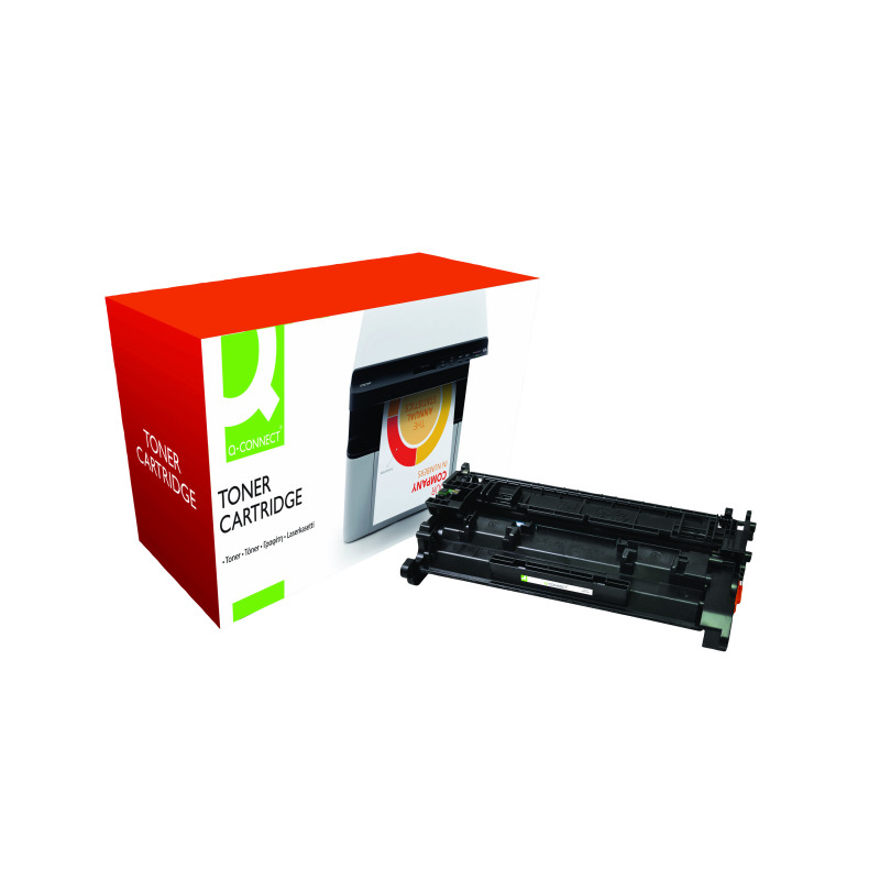Q-Connect+Compatible+Toner+Cartridge+Black+For+HP+CF226A+CF226A-COMP