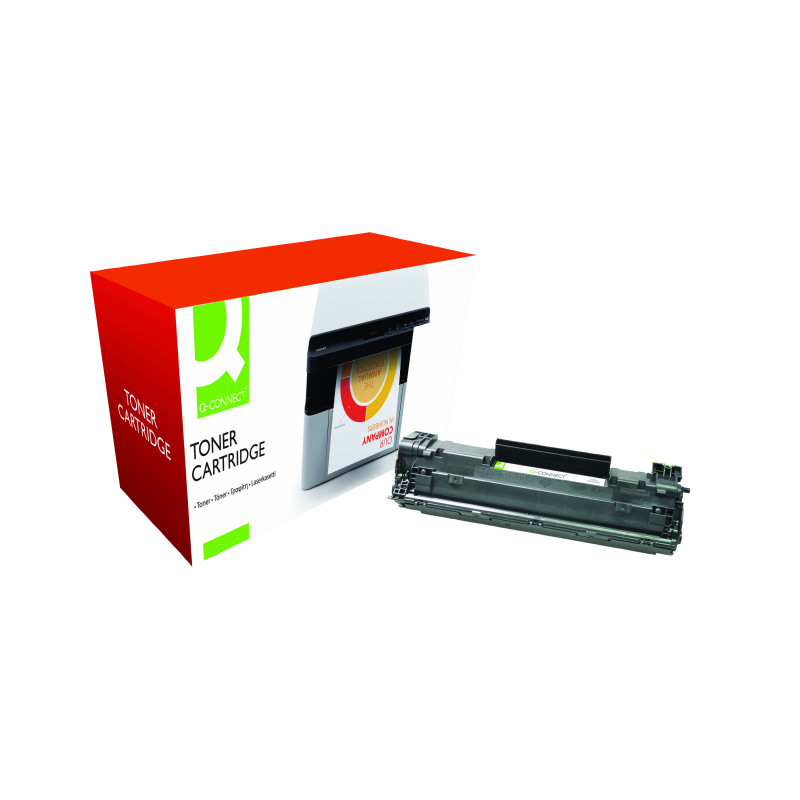 Q-Connect+Compatible+Toner+Cartridge+High+Yield+Black+For+HP+CF283X+CF283X+-+COMP