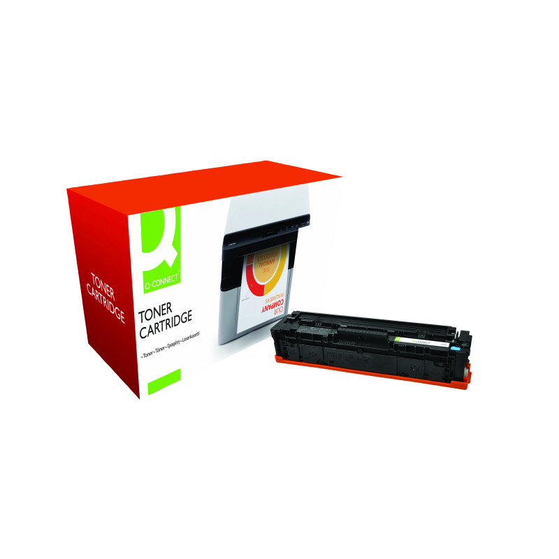 Q-Connect+Compatible+Toner+Cartridge+Cyan+For+HP+CF401A+CF401A-COMP