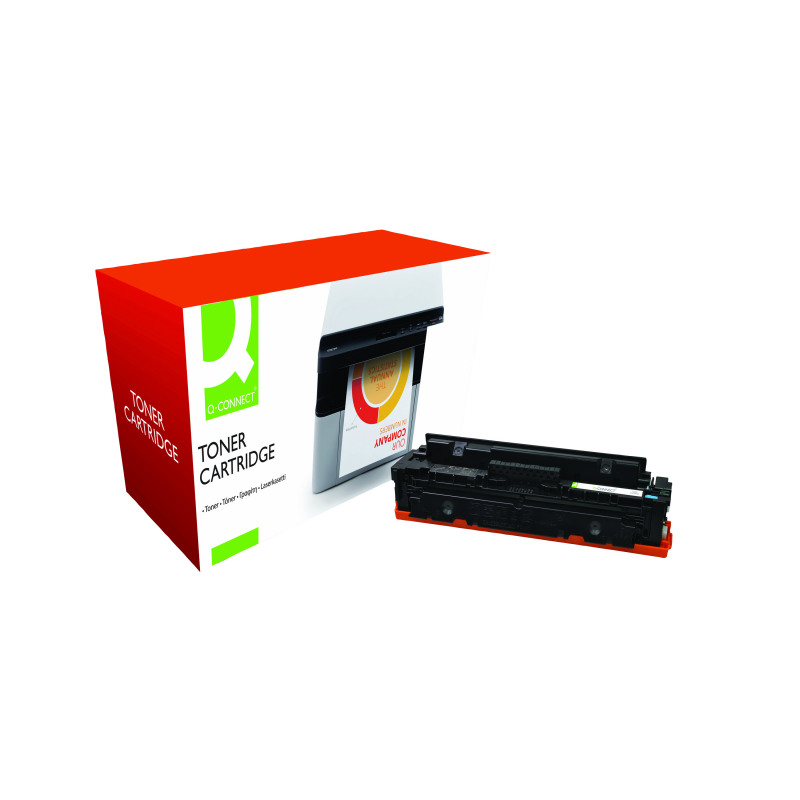 Q-Connect+Compatible+Toner+Cartridge+High+Yield+Cyan+For+HP+CF411X+CF411X-COMP