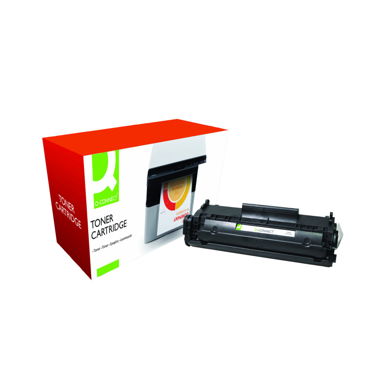 Q-Connect+Replacement+Toner+Cartridge+Black+Compatible+With+Canon+FX10+FX10-COMP