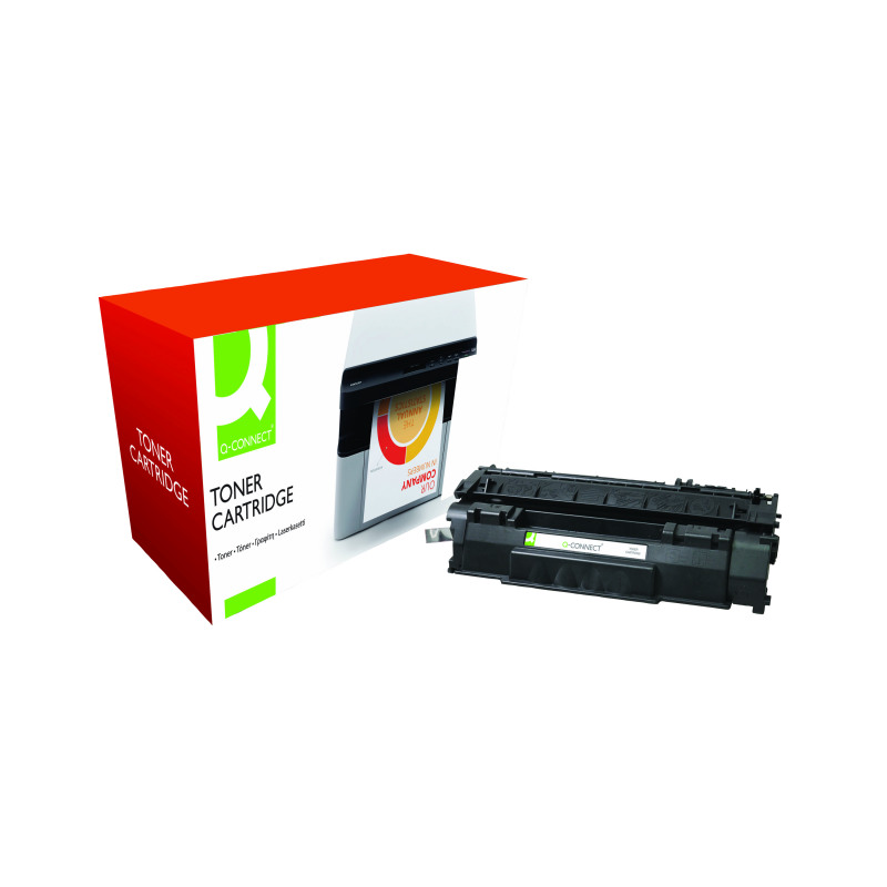 Q-Connect+Compatible+Toner+Cartridge+Black+For+HP+Q7553A+Q7553A-COMP