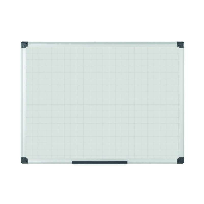 Bi-Office+Maya+Magnetic+Whiteboard+Gridded+1200x900mm+MA0547170