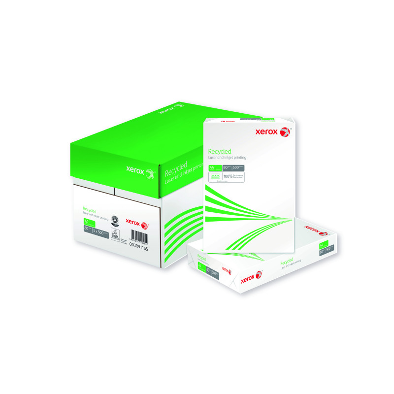 Xerox+Recycled+A4+Copier+Paper+80gsm+Ream+Wrapped+%28Pack+of+2500%29+003R91165