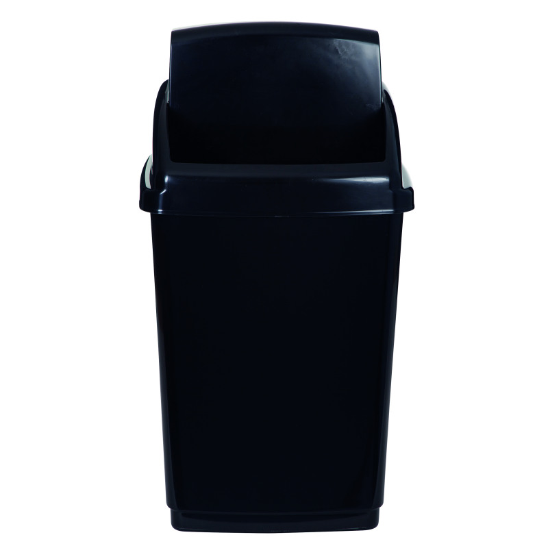 2Work+Swing+Top+Bin+50+Litre+Black+2W810012