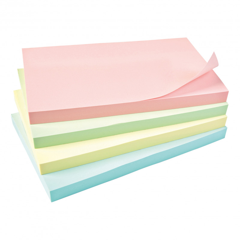 5+Star+Sticky+Notes+Removable+Pastel+76x127mm+%28Pack+of+12%29+912963