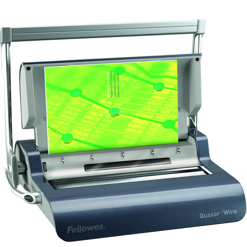 Fellowes+Quasar+Manual+Wire+Binding+Machine+5224101
