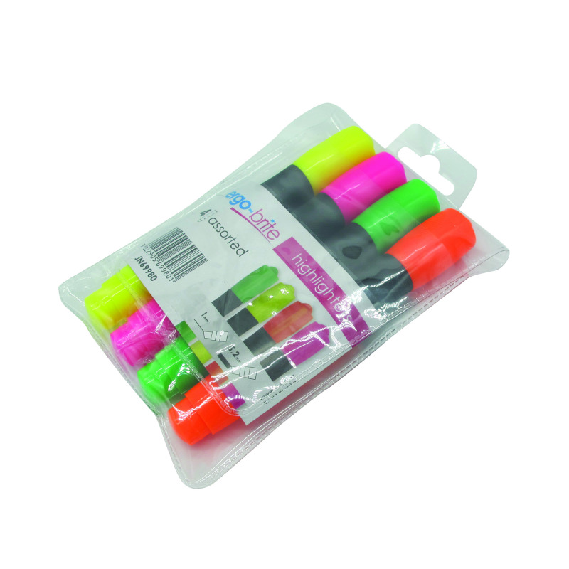 Ergo-Brite+Assorted+Ergonomic+Highlighter+Pens+%284+Pack%29+JN69980