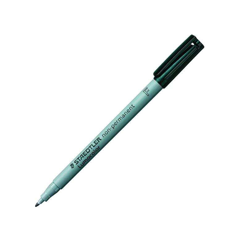 Staedtler+Lumocolour+Pen+Non-Permanent+Fine+Black+%28Pack+of+10%29+316-9