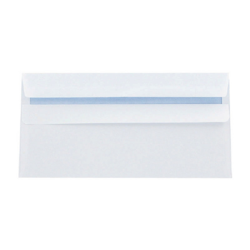 Q-Connect+DL+Envelopes+Wallet+Self+Seal+120gsm+White+%28Pack+of+1000%29+81414