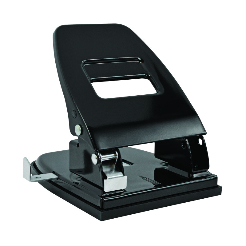 Black+Heavy+Duty+Metal+Hole+Punch+40+Sheet+WX01236