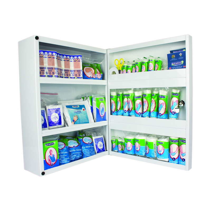 Wallace+Cameron+First+Aid+Metal+Cabinet+1-50+People+4603011