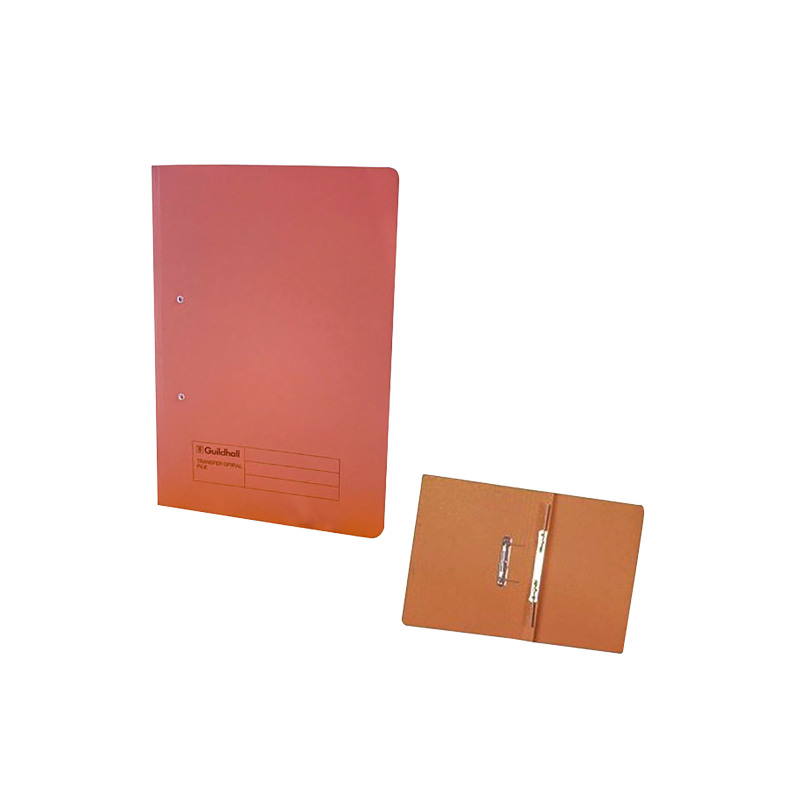 Exacompta+Guildhall+Transfer+File+285gsm+Foolscap+Orange+%28Pack+of+25%29+346-ORGZ