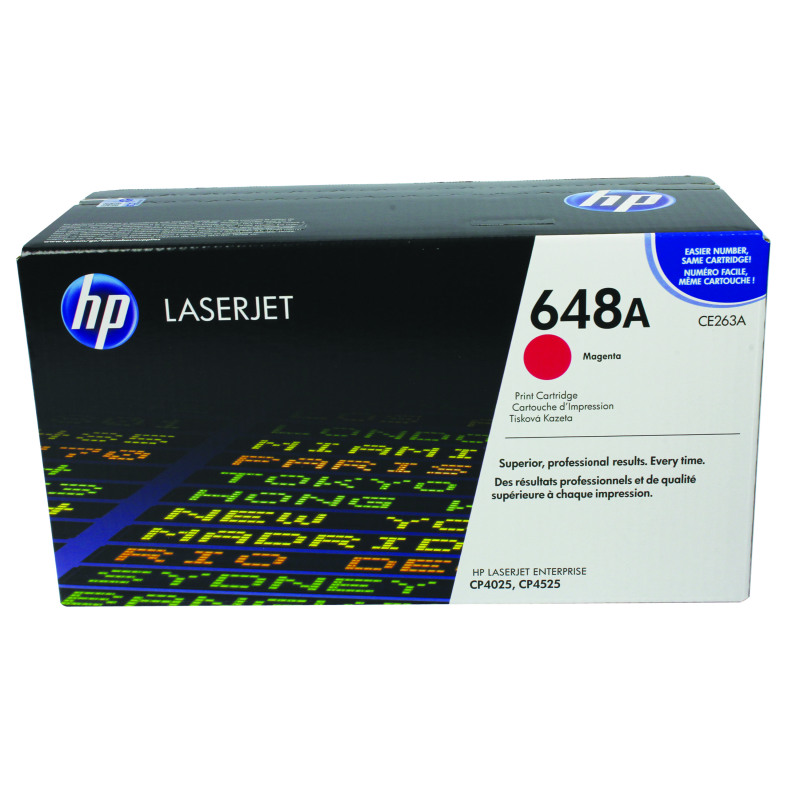 HP+648A+Original+LaserJet+Toner+Cartridge+Magenta+CE263A