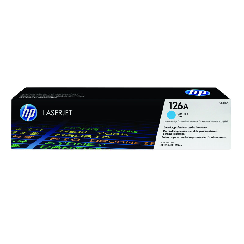 HP+126A+Original+LaserJet+Toner+Cartridge+Cyan+CE311A