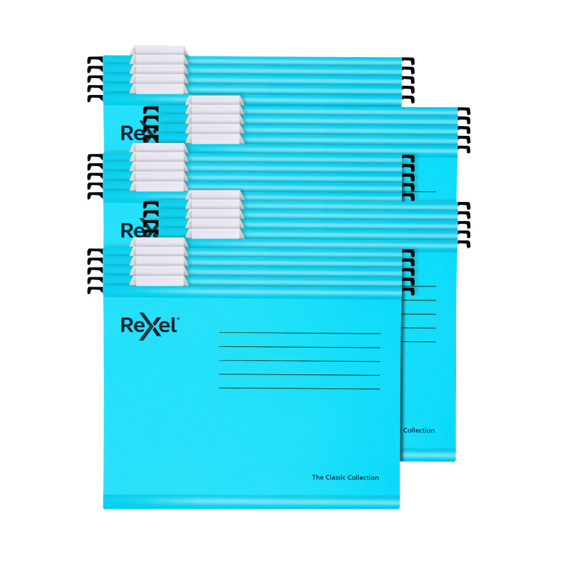 Rexel++Classic+Suspension+Files+Foolscap+Blue+%2825+Pack%29+2115590