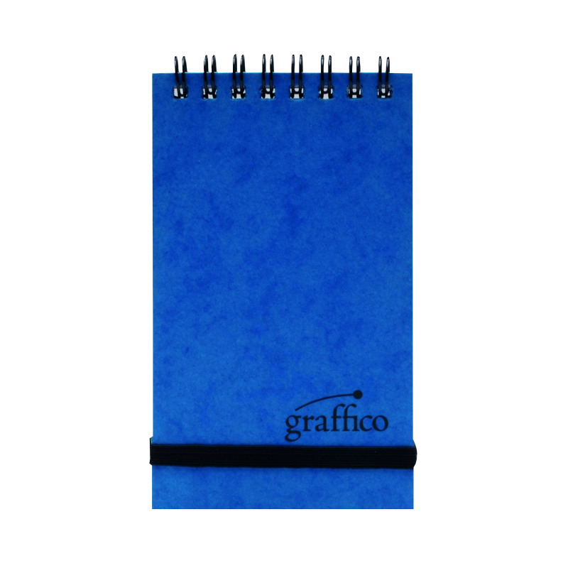 Graffico+Wirebound+Pocket+Notepad+120+Pages+A7+EN12070