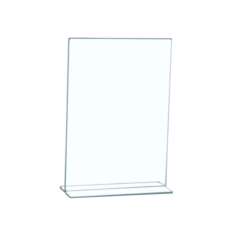 5+Star+Office+Sign+Holder+Portrait+Stand+Up+A4+Clear