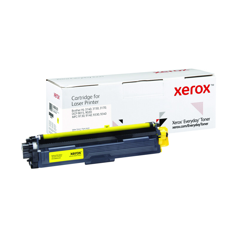 Xerox+Everyday+Repl+Toner+Cartridge+High+Yield+Yellow+Compatible+With+Brother+TN-225Y%2F245Y+006R04229