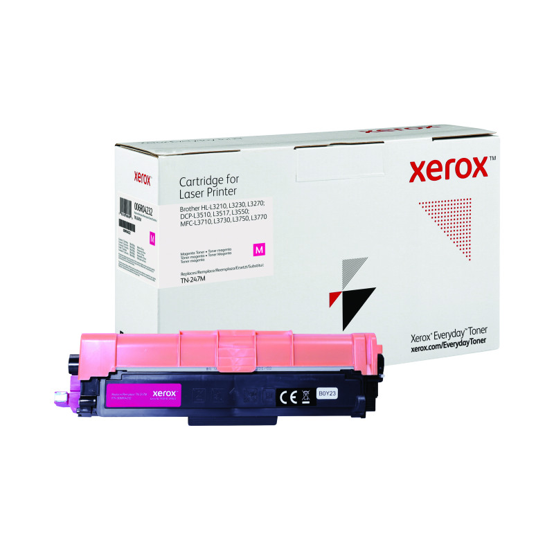 Xerox+Everyday+Repl+Toner+Cartridge+High+Yield+Magenta+Compatible+With+Brother+TN-247M+006R04232