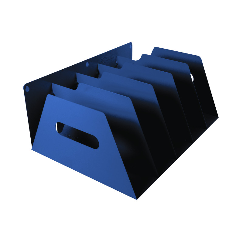 Rotadex+5-Section+Lever+Arch+Filing+Rack+Blue+LAR5Blue