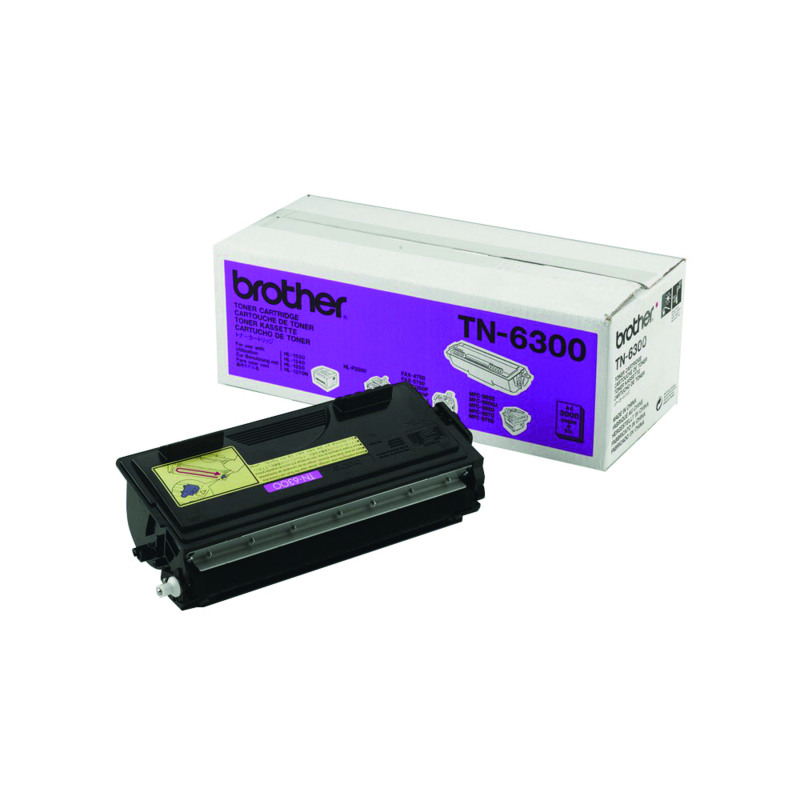 Brother+TN-6300+Toner+Cartridge+Black+TN6300