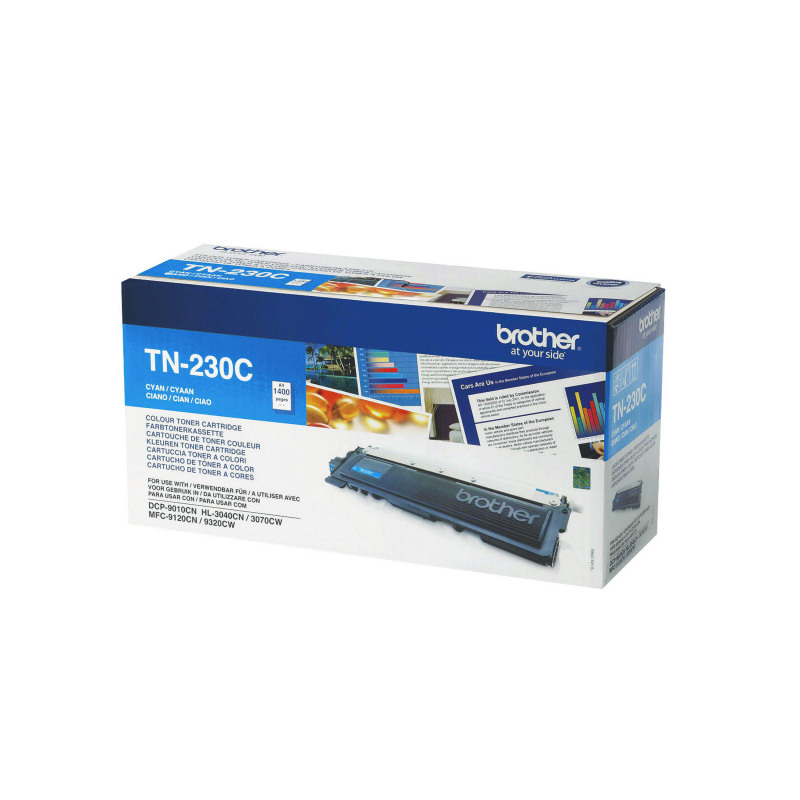 Brother+TN-230C+Toner+Cartridge+Cyan+TN230C
