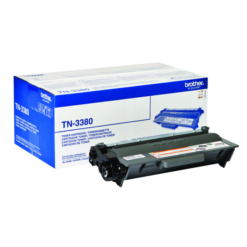 Brother+TN-3380+Toner+Cartridge+High+Yield+Black+TN3380