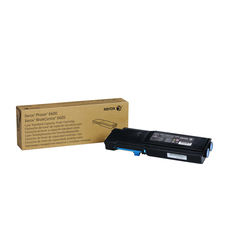Xerox+Phaser+6600%2FWorkCentre+6605+Toner+Cartridge+Cyan+106R02245