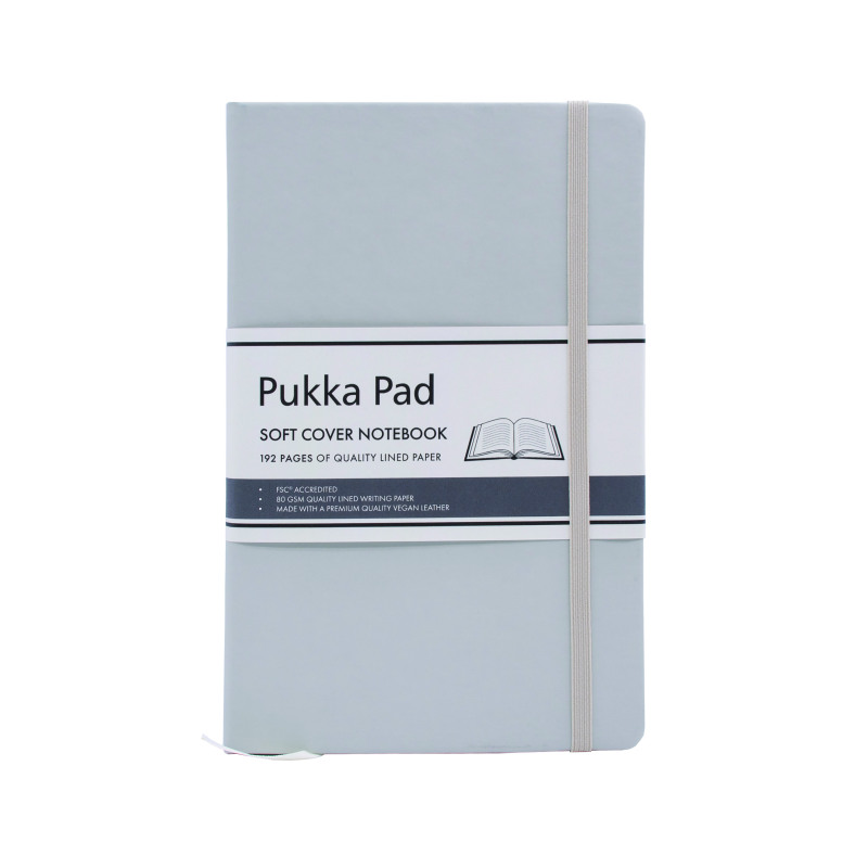 Pukka+Pad+Signature+Soft+Cover+Notebook+A5+215x135mm+192+Pages+Oatmeal+749-SIG