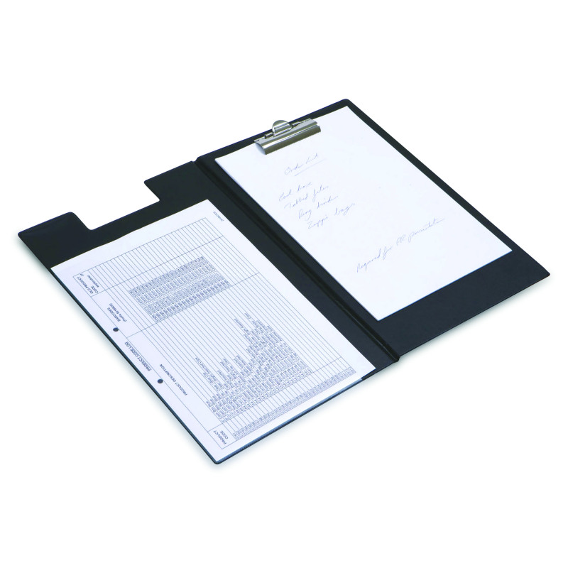 Rapesco+Executive+Clipboard+Foolscap+Black+CD1L00B2