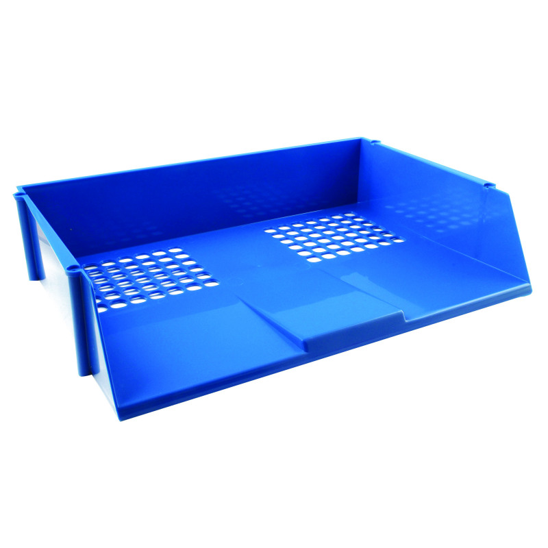 Q-Connect+Wide+Entry+Letter+Tray+Blue+KF21689