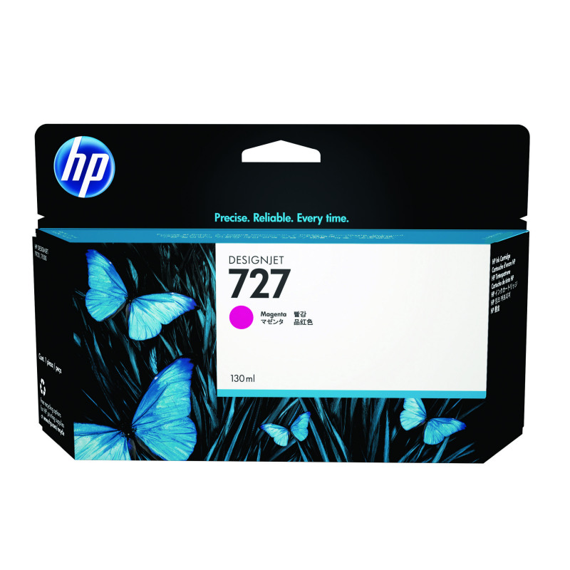 HP+727+DesignJet+Ink+Cartridge+130-ml+Magenta+B3P20A