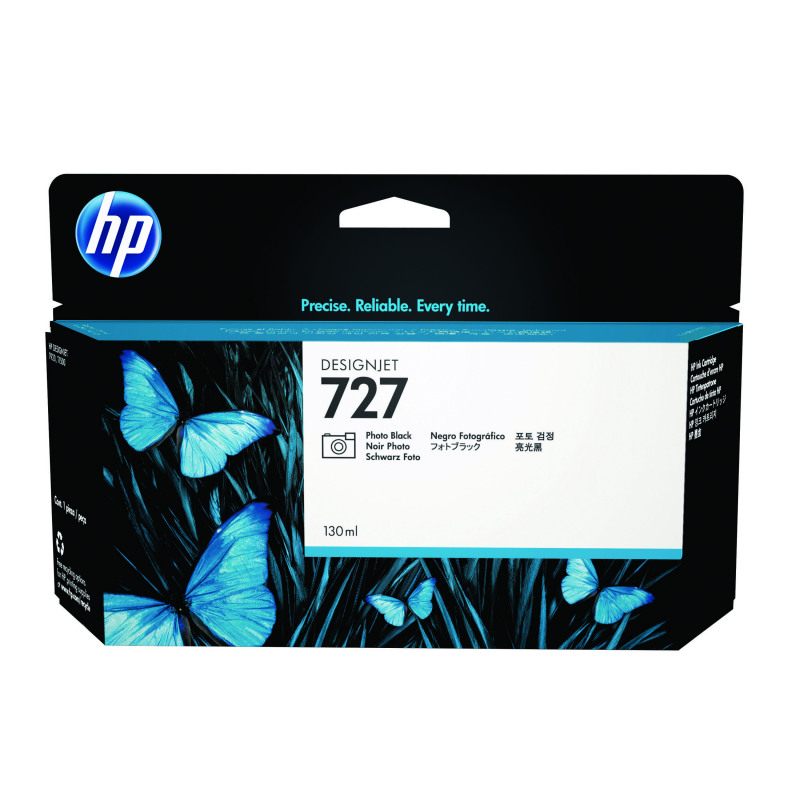 HP+727+DesignJet+Ink+Cartridge+130-ml+Photo+Black+B3P23A
