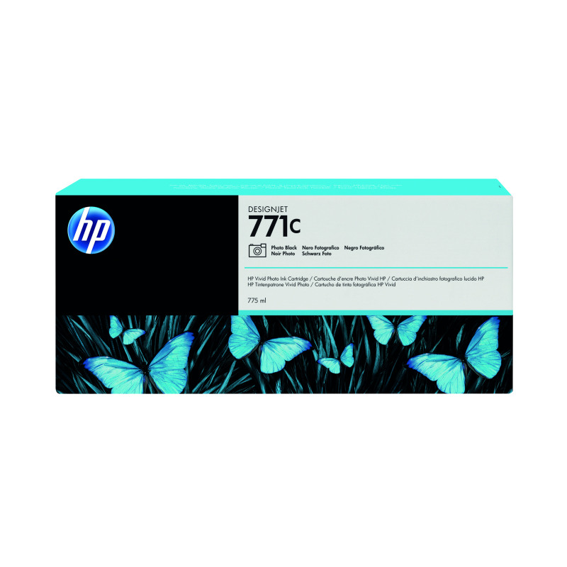 HP+771C+DesignJet+Ink+Cartridge+775-ml+Photo+Black+B6Y13A