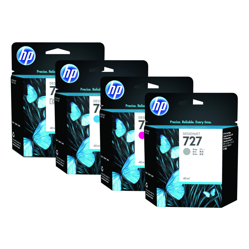 HP+727+DesignJet+Ink+Cartridge+300-ml+Matte+Black+C1Q12A