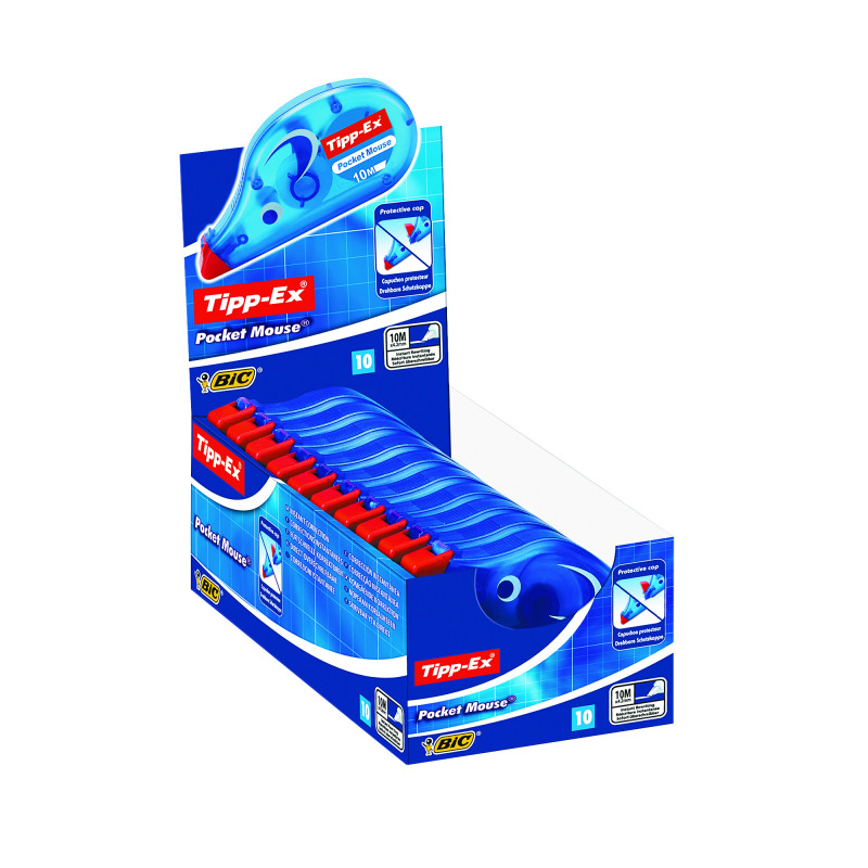 Tipp-Ex+Pocket+Mouse+Correction+Roller+%28Pack+of+10%29+820789