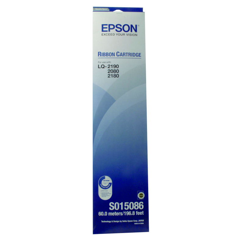 Epson+SIDM+Ribbon+Cartridge+Black+C13S015086