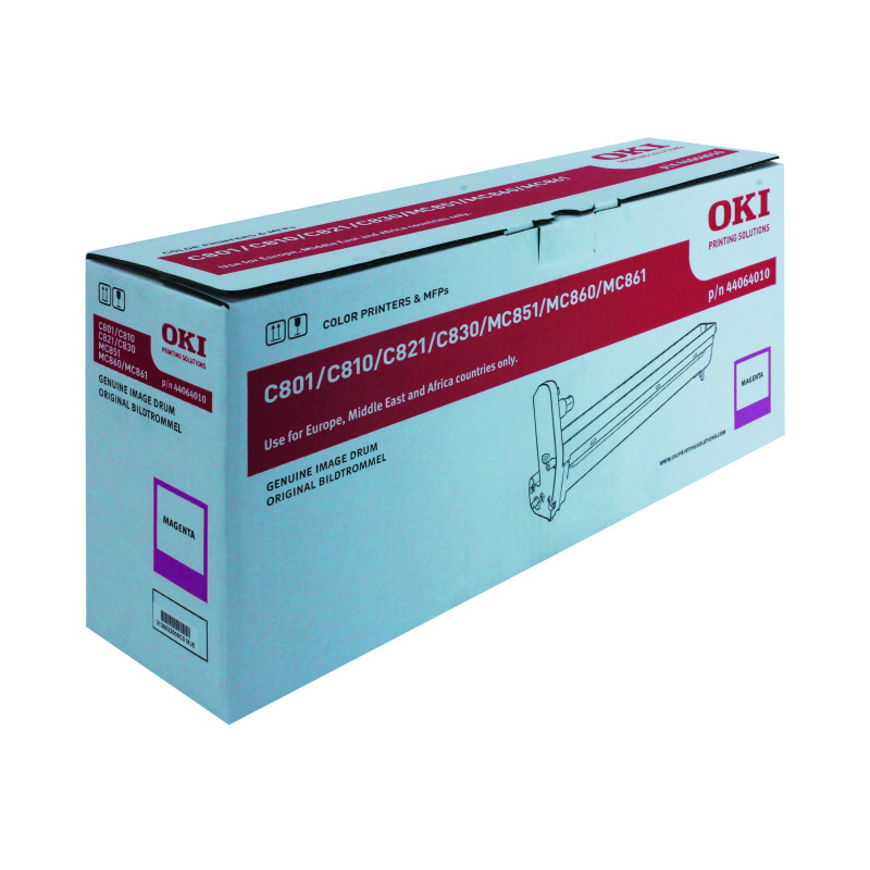 Oki+C801+20K+Image+Drum+Magenta+44064010